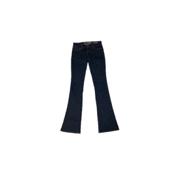 Guess Ultra Low Rise Boot Cut Dark Denim Jeans - Women’s Size 25 - Picture 1 of 7